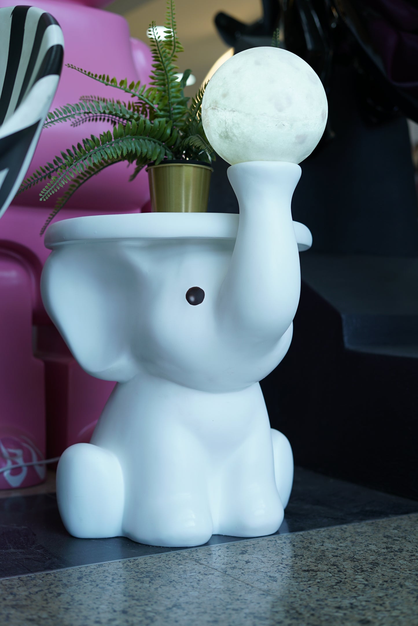 Elephant side table