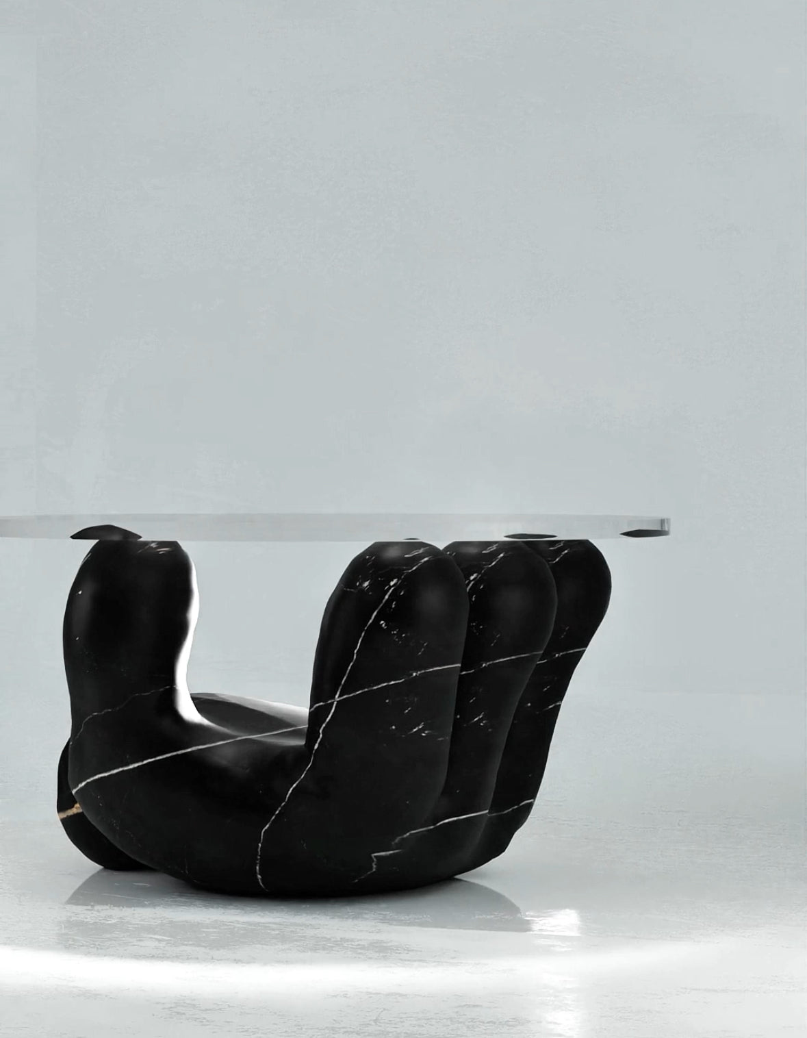 ‘The hand’ coffee table