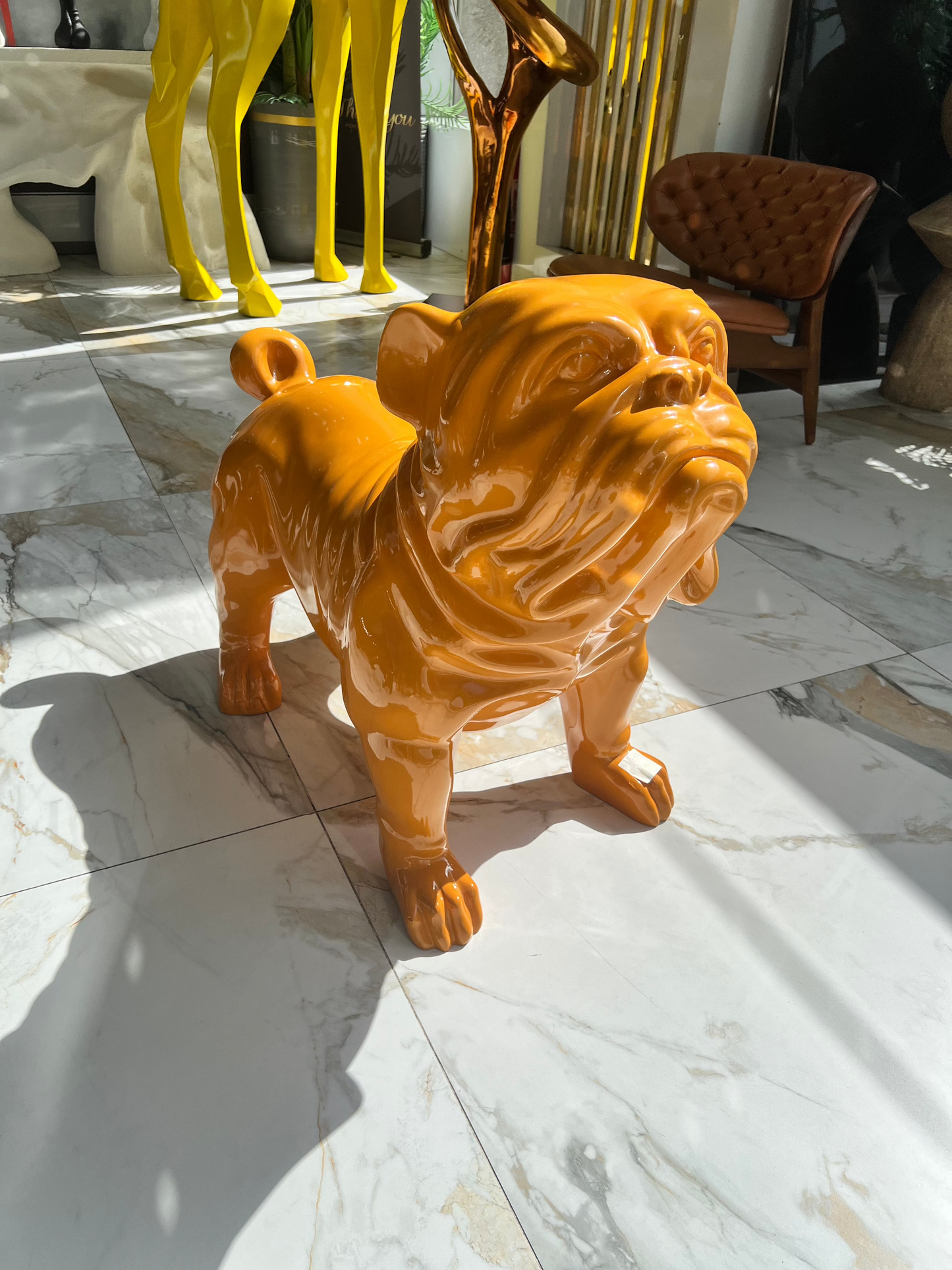 (MEDIUM) D O G SCULPTURE